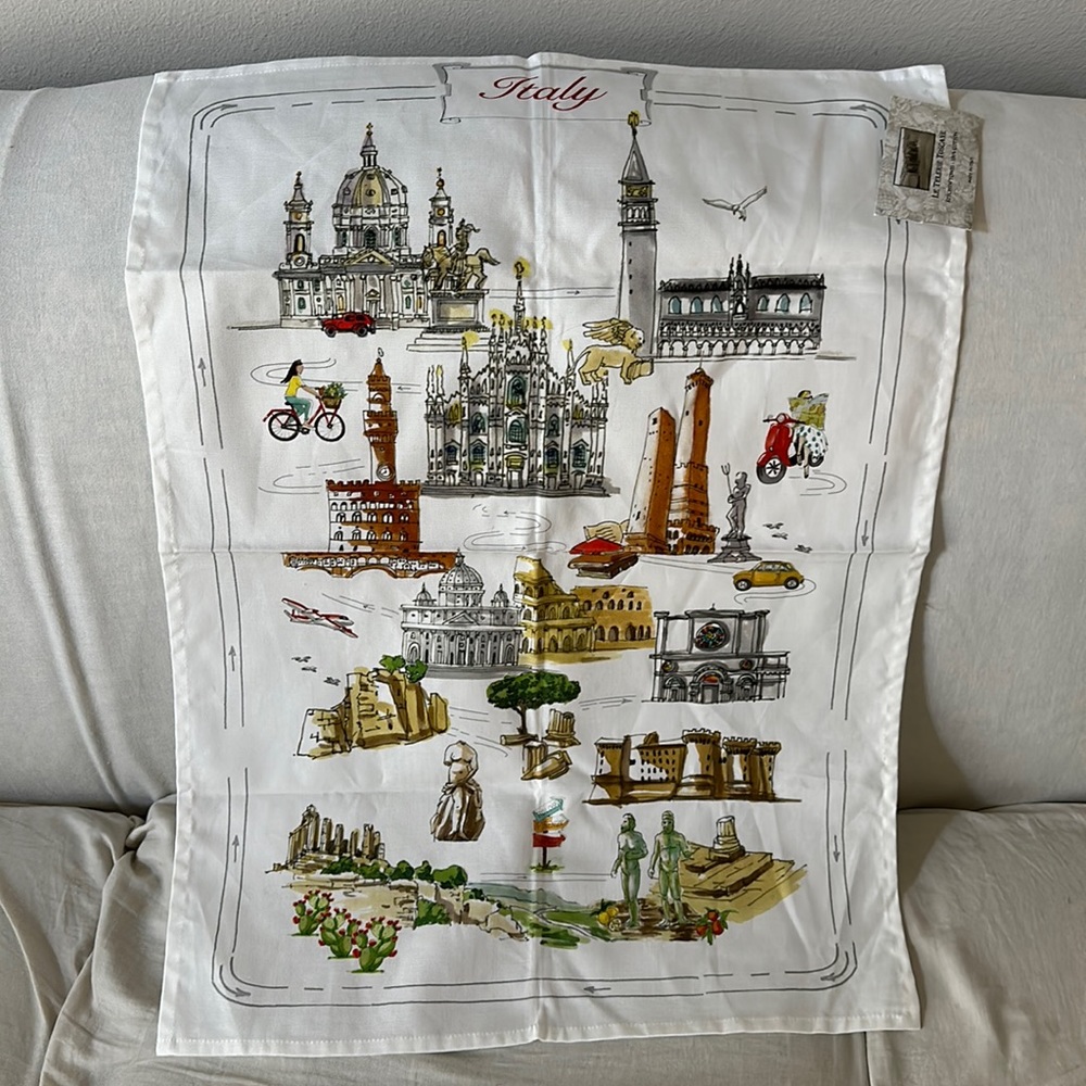 Italy kitchen towel Le Telerie Tuscane